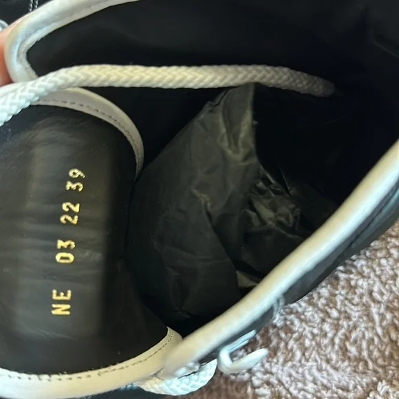 Christian Dior Black D-rise low combat boot